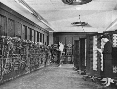 Computadora Eniac en el edificio 328 del Ballistic Research Laboratory