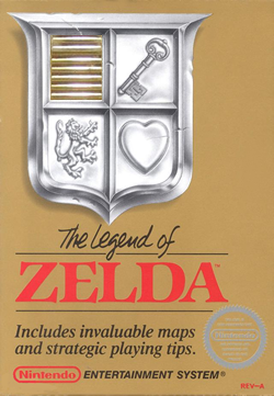 Cubierta de La Leyenda de Zelda, Edición gold